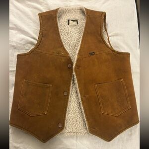 Wrangler western sherpa lining - made in USA - golden brown (M)